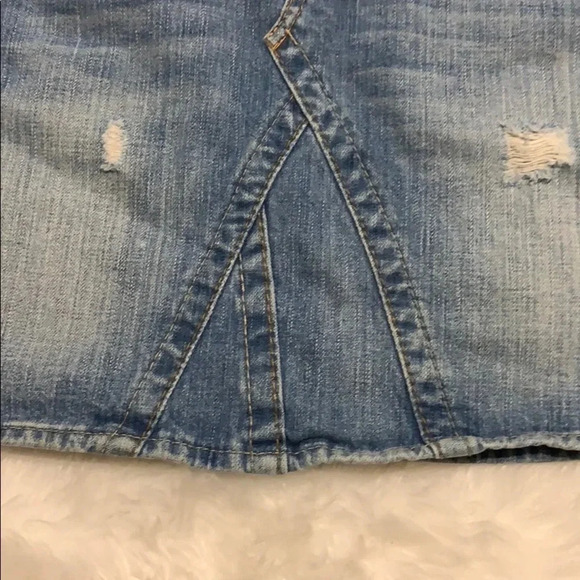 True Religion Joey Denim Jean Skirt 24 - Picture 7 of 9